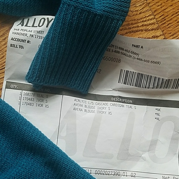 NEW cascade cardigan - Picture 3 of 3